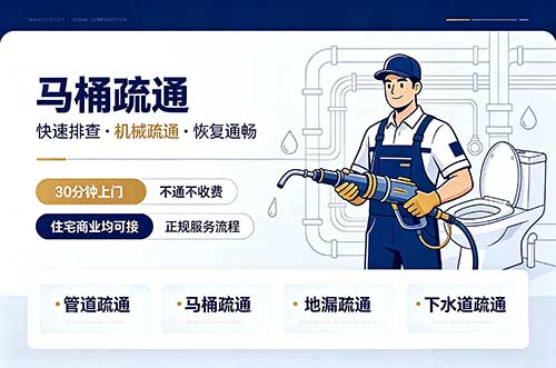 章丘马桶疏通