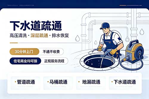 章丘下水道疏通